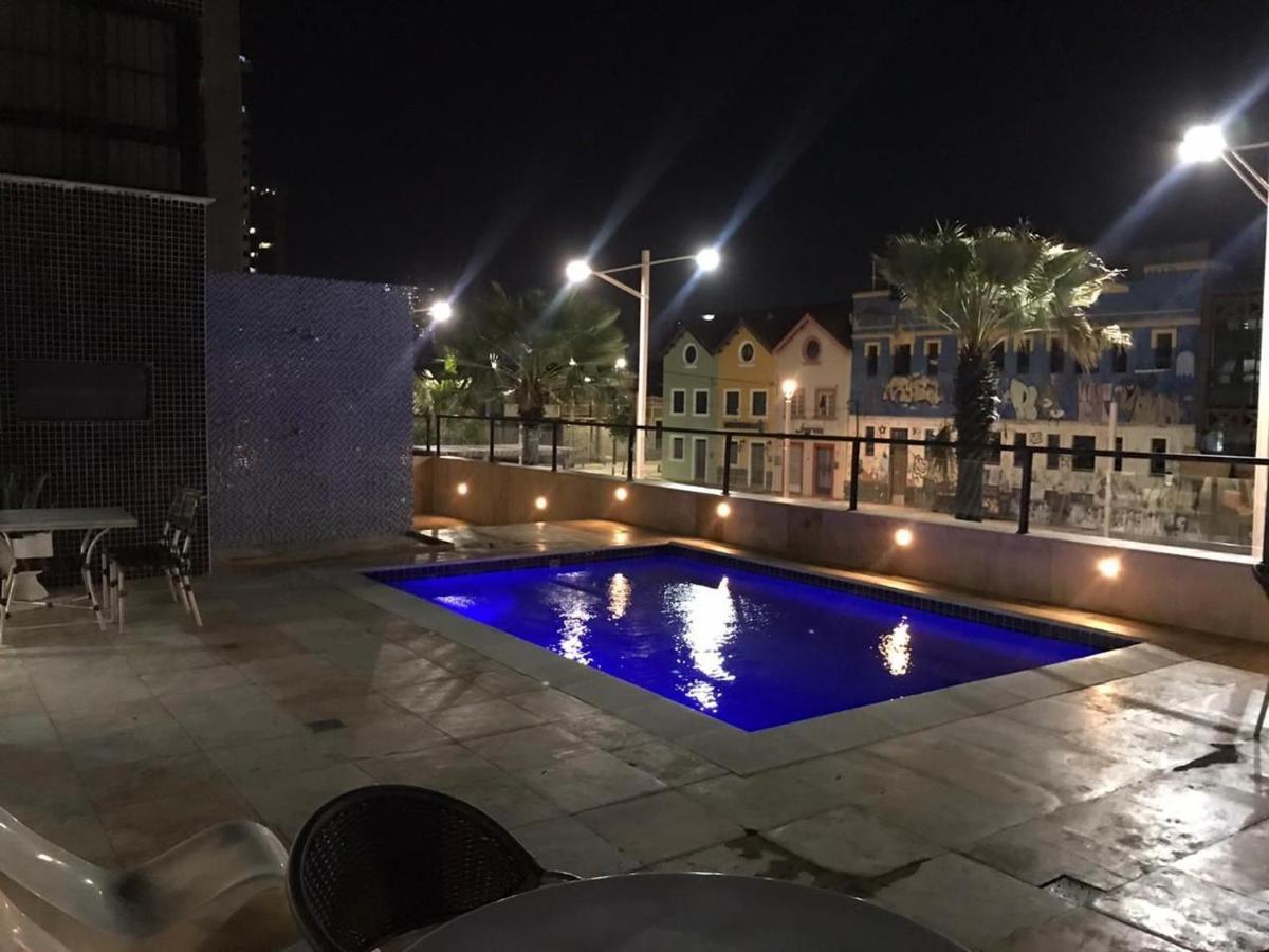 102 Lindo Flat Mobiliado Na Praia De Iracema Fortaleza  Esterno foto